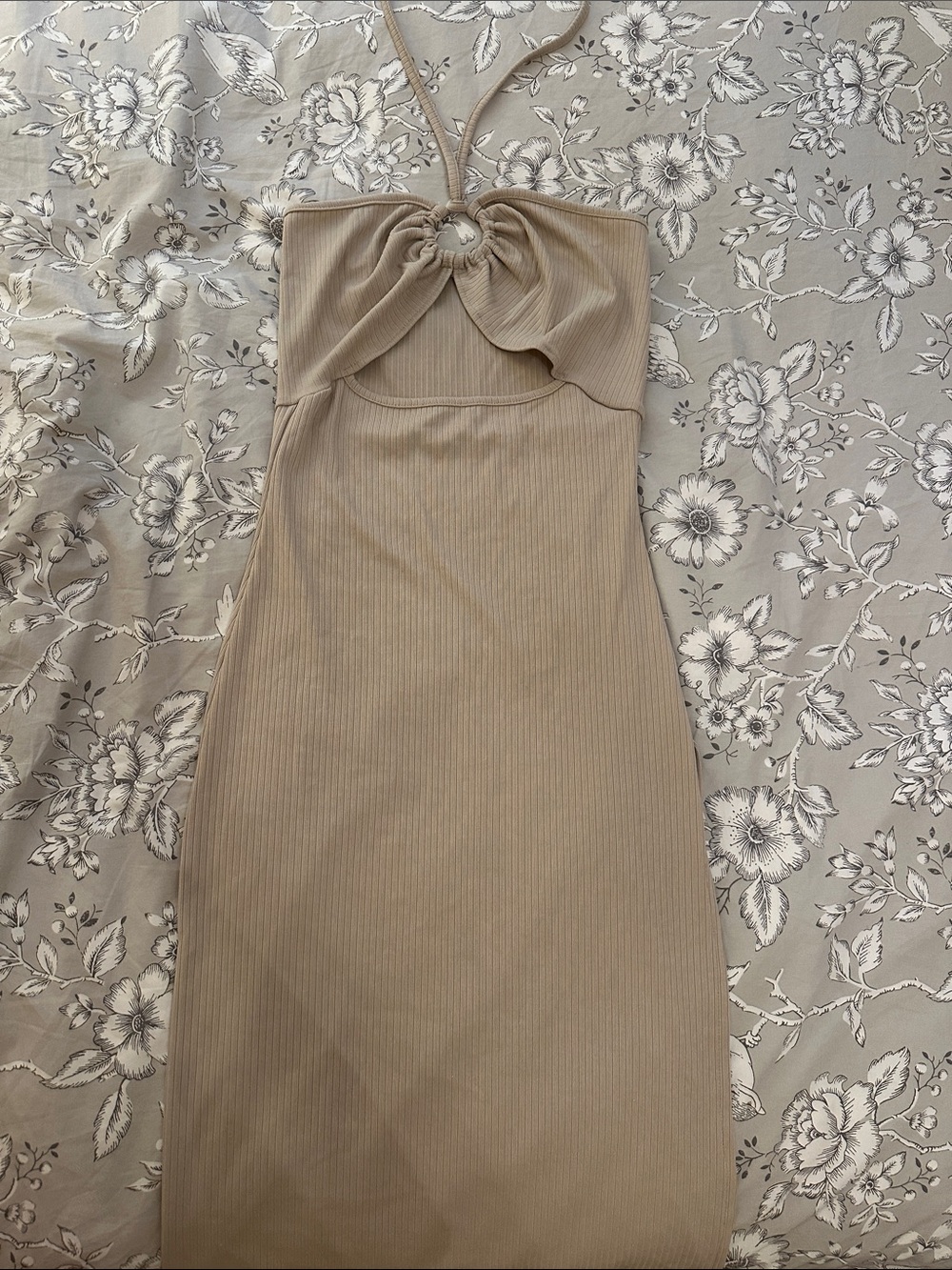 Ribbed Midi Dress
